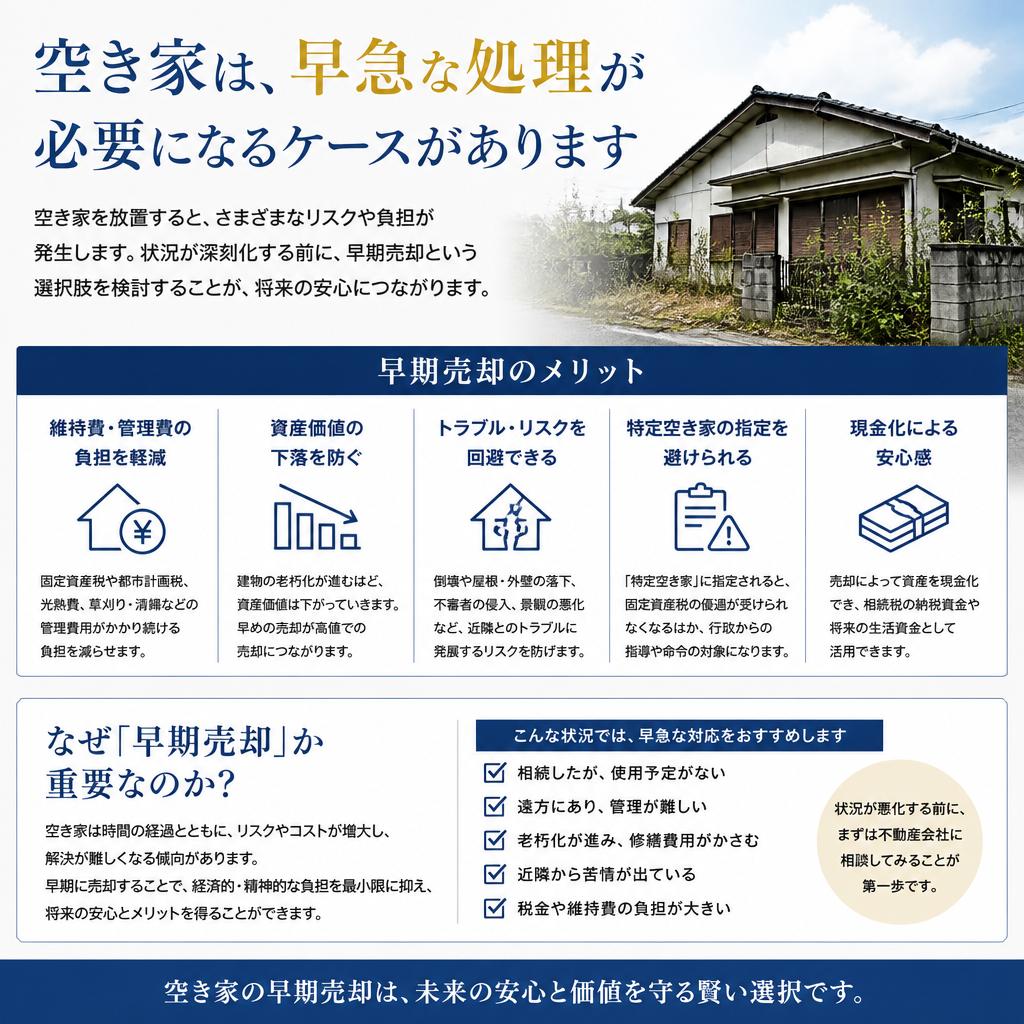 早期売却の必要性