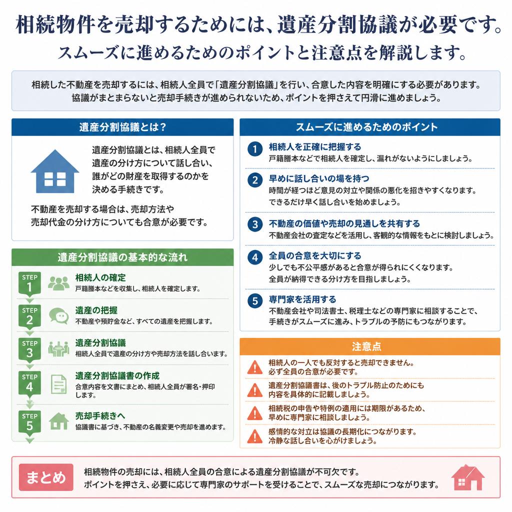遺産分割協議の進め方