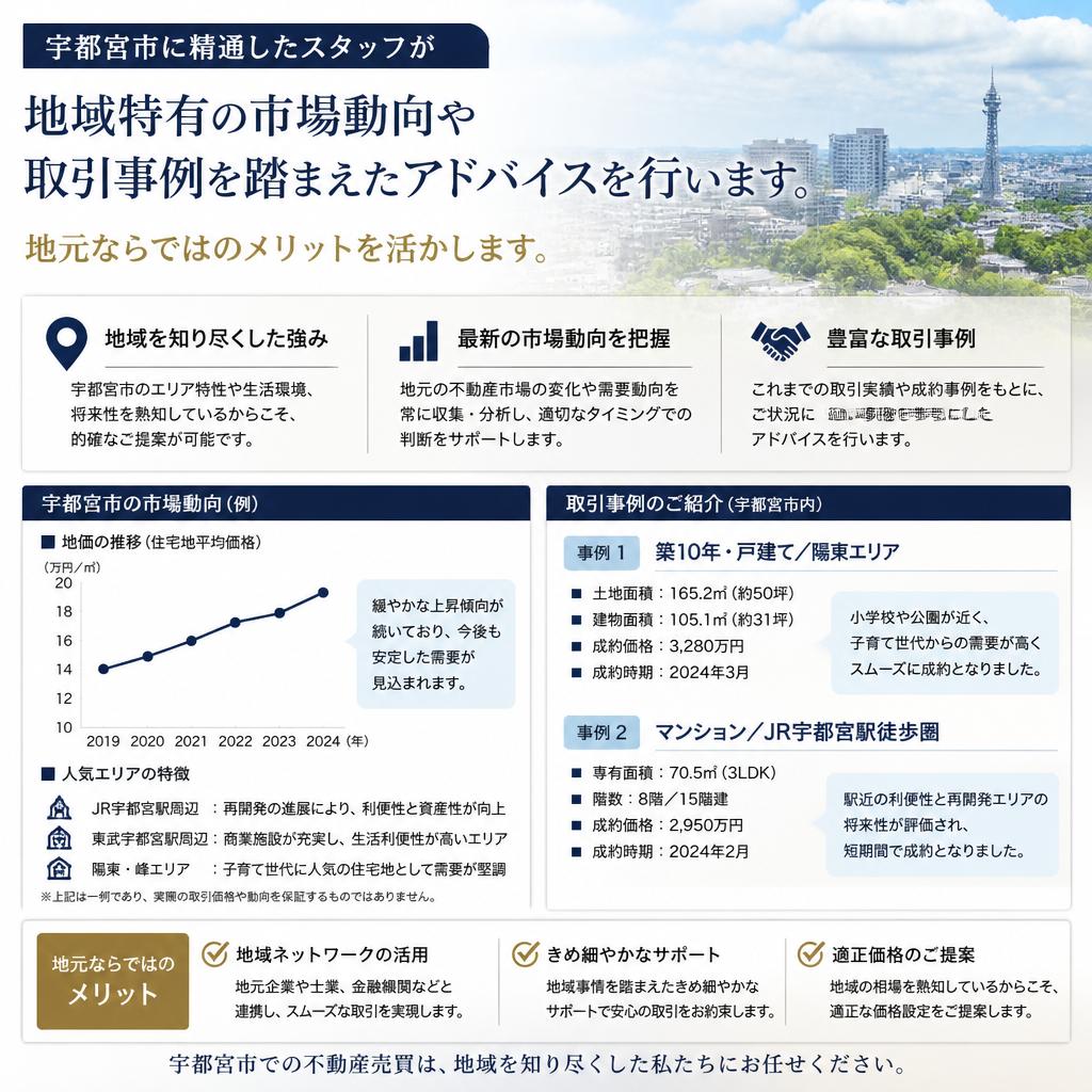 地域密着型のサポート