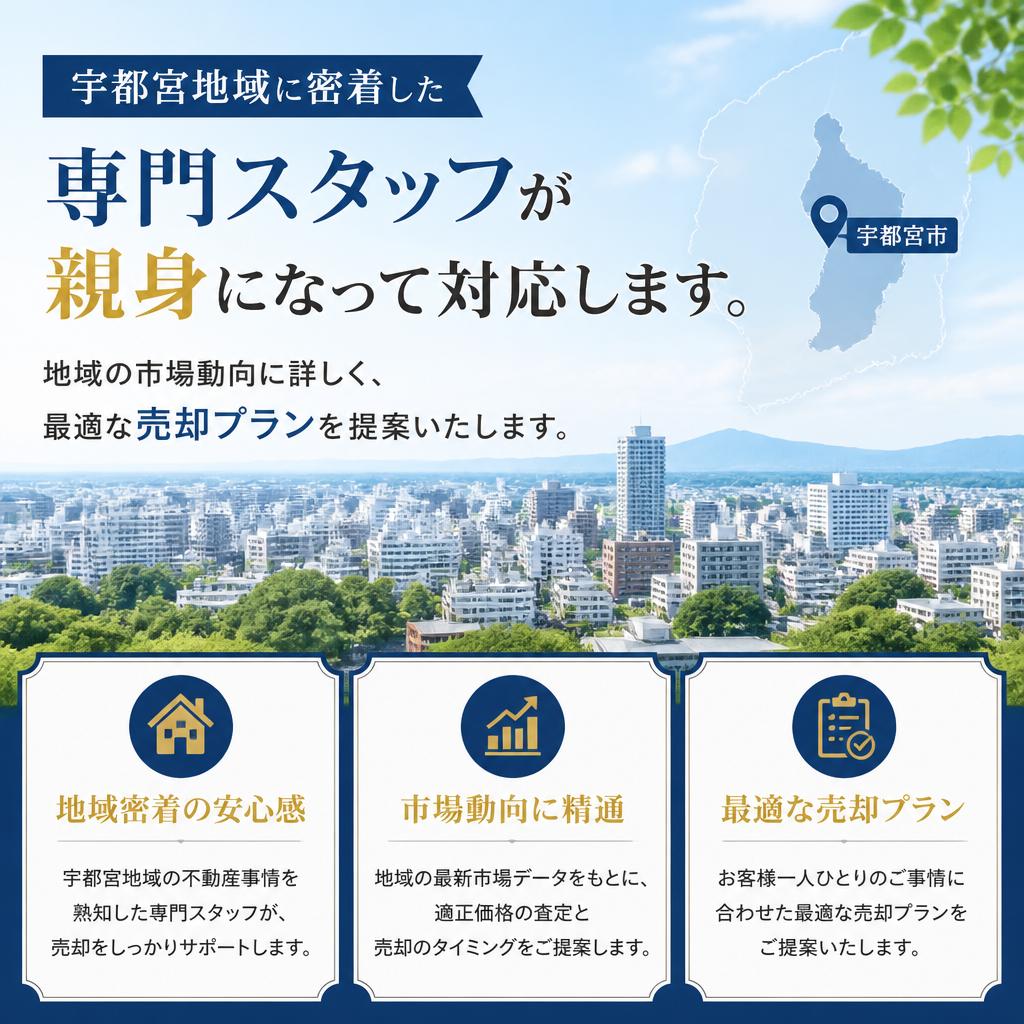 地域密着型の専門サポート