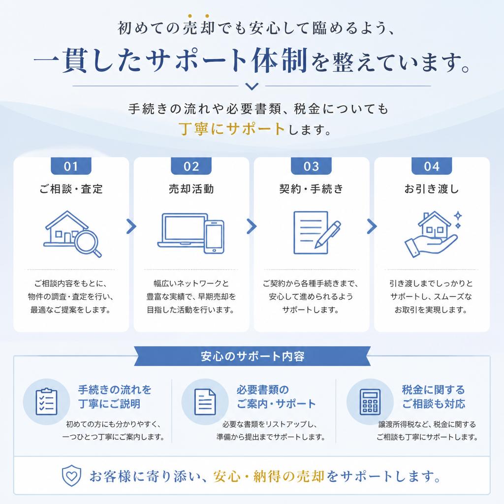 サポート体制の充実