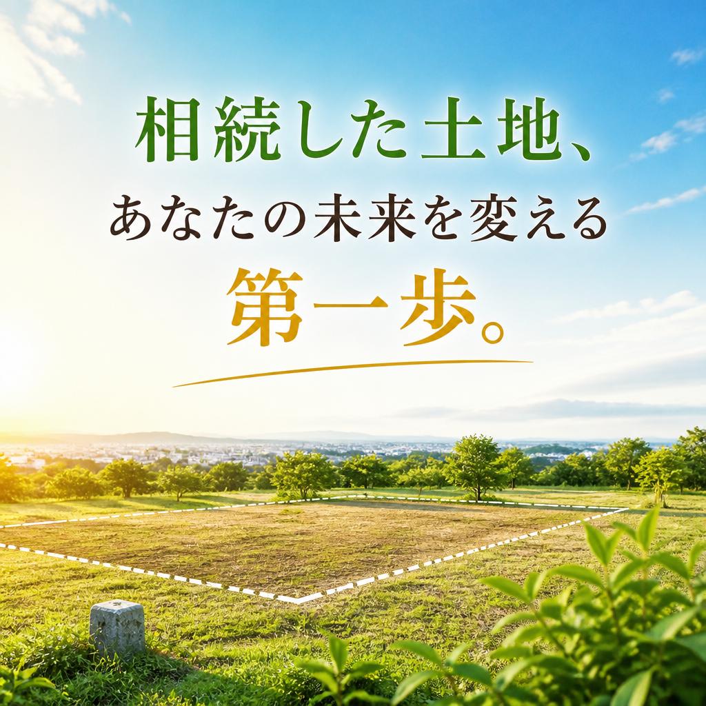 相続した土地、あなたの未来を変える第一歩。