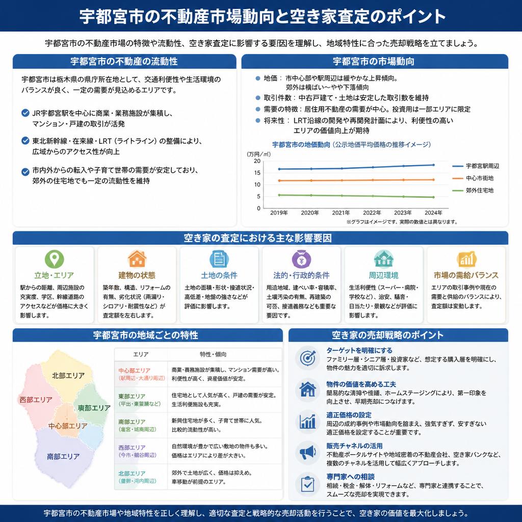 2. 宇都宮市の不動産市場の現状