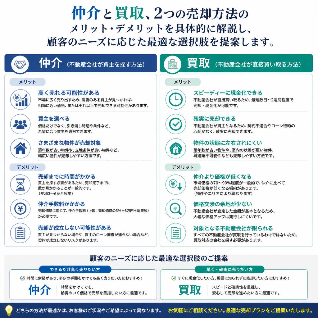 4. 最適な売却方法の選択肢