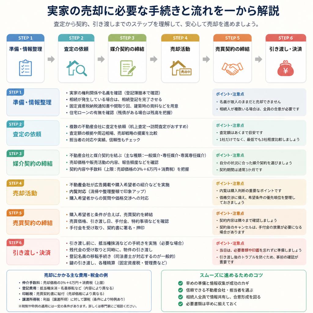 売却までの流れ