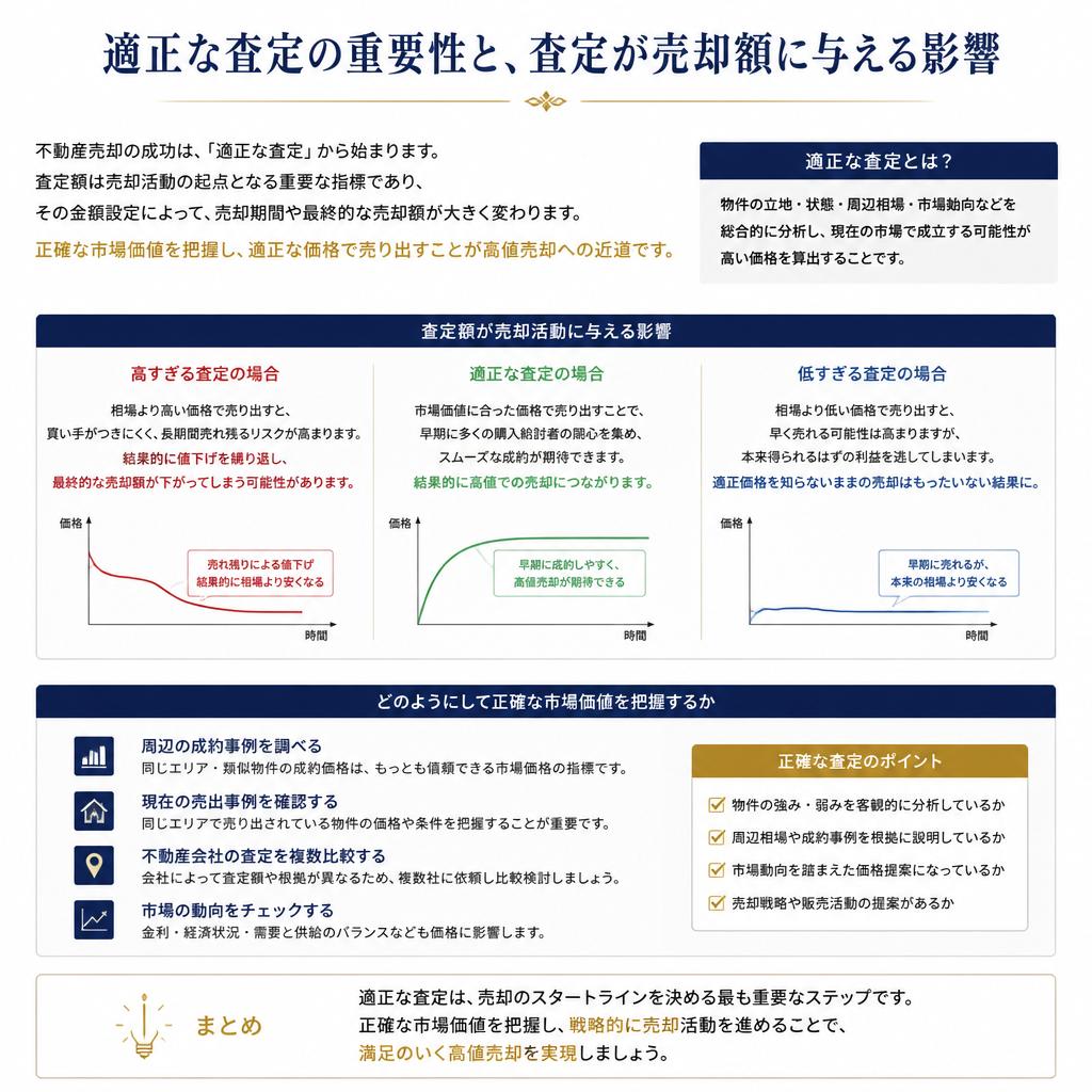 適正査定で売却を有利に進める