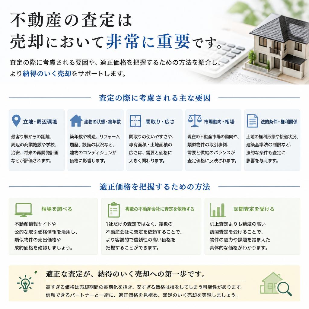 物件査定のポイント