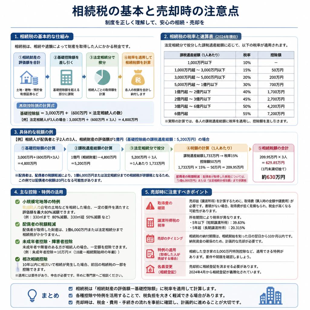 相続税の仕組みと注意点