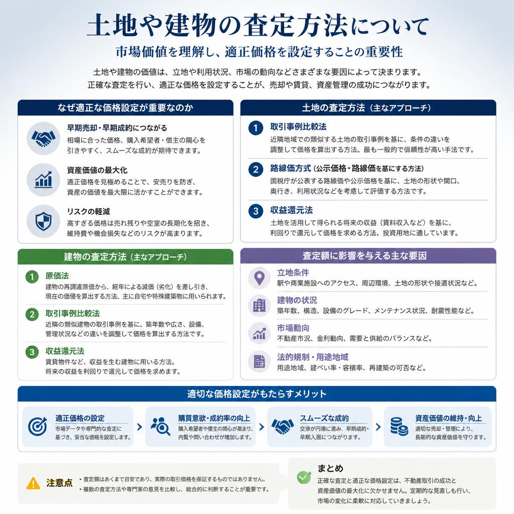適正な査定と価格設定の重要性