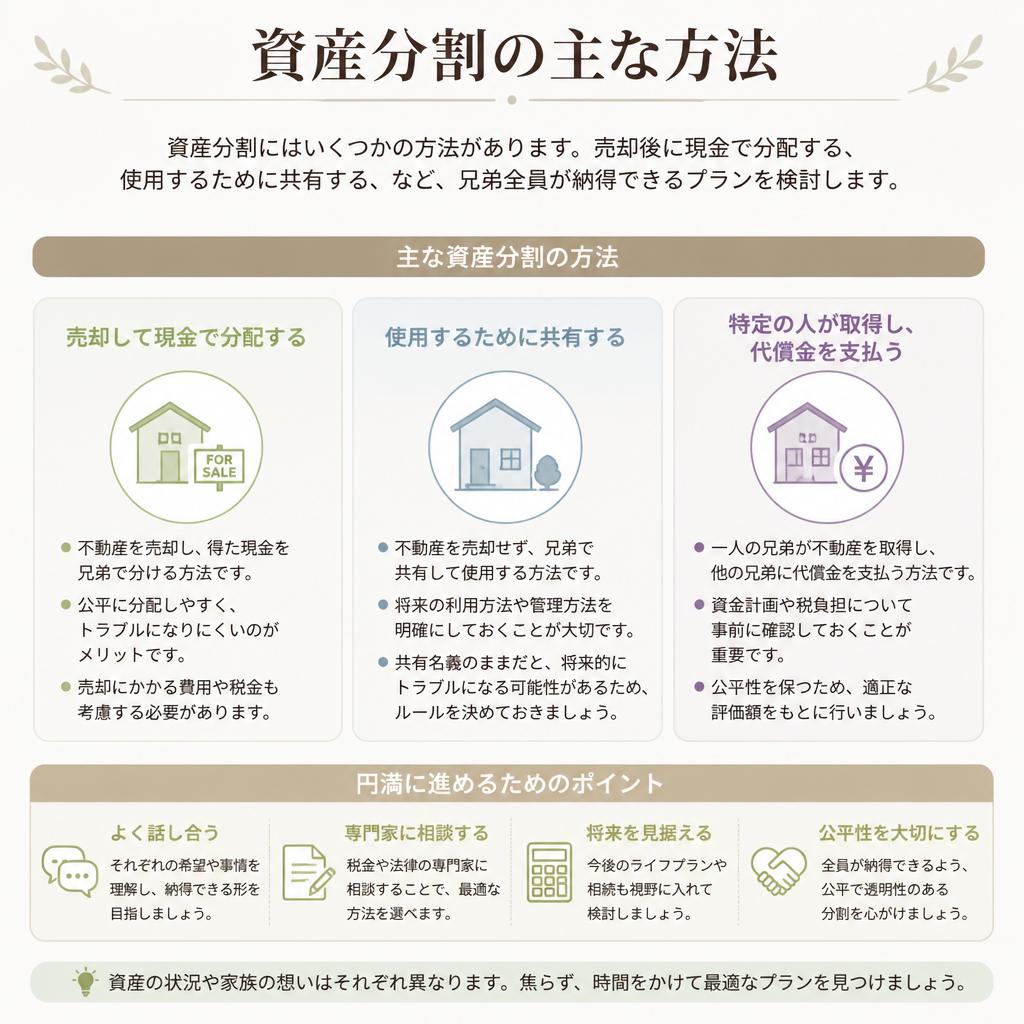 賢い資産分割方法とは？