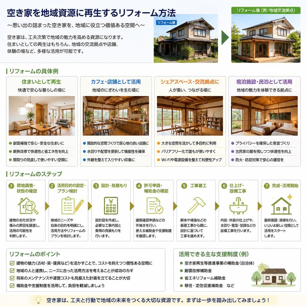 リフォームの重要性と手法