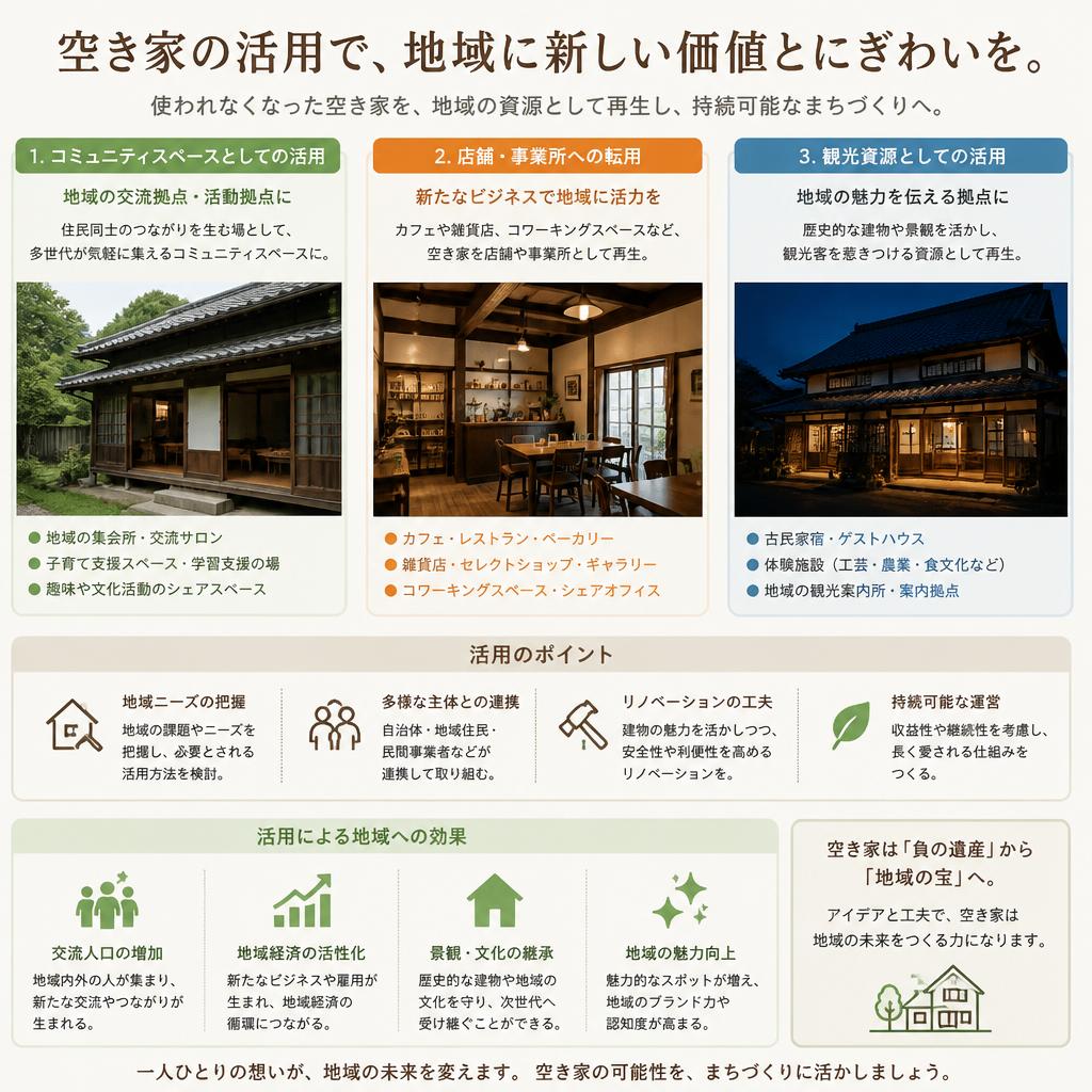 地域活性化への具体的な取り組み