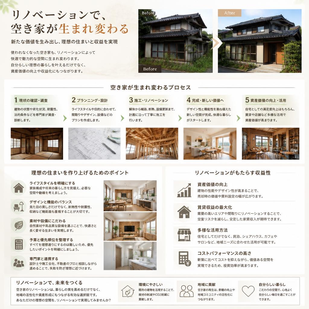 リノベーションの魅力