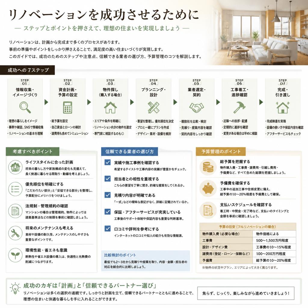 リノベーションの進め方