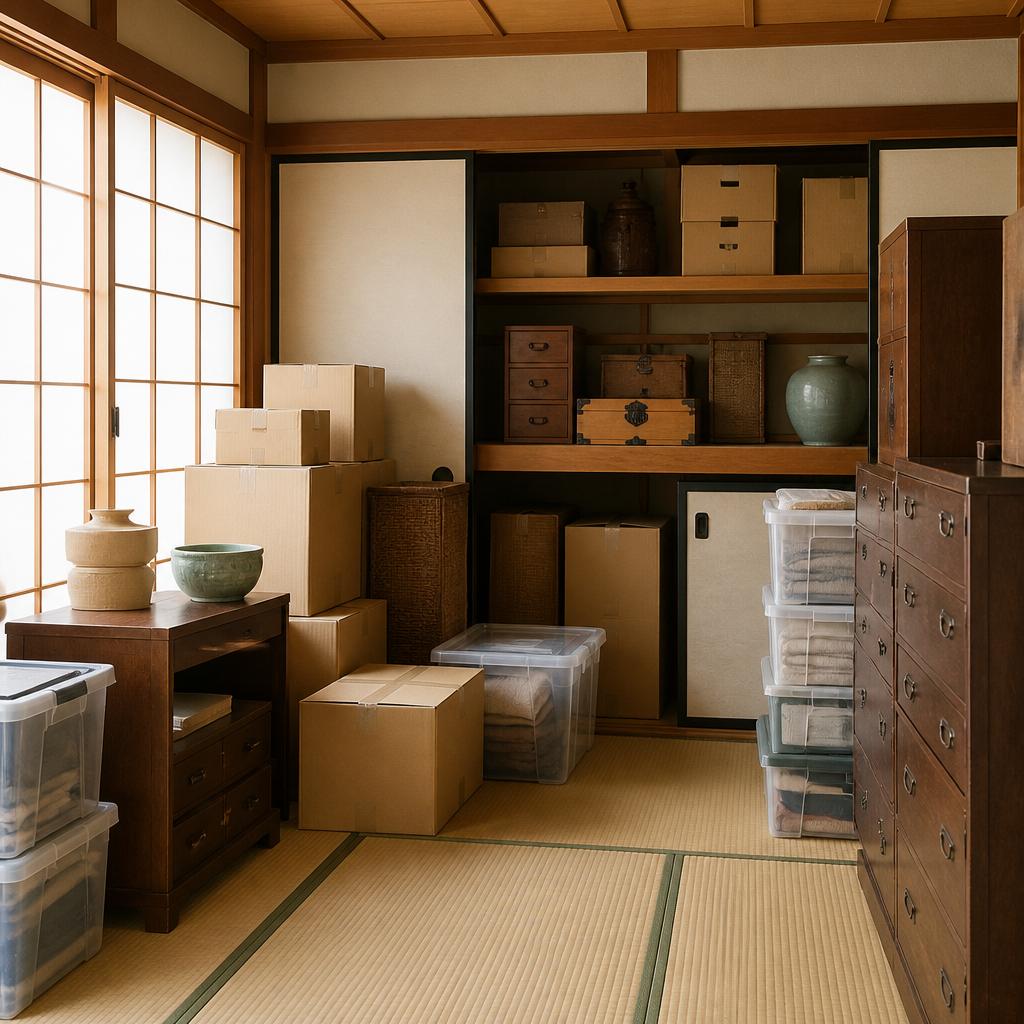 親が残した実家の荷物、そのままでも安心！