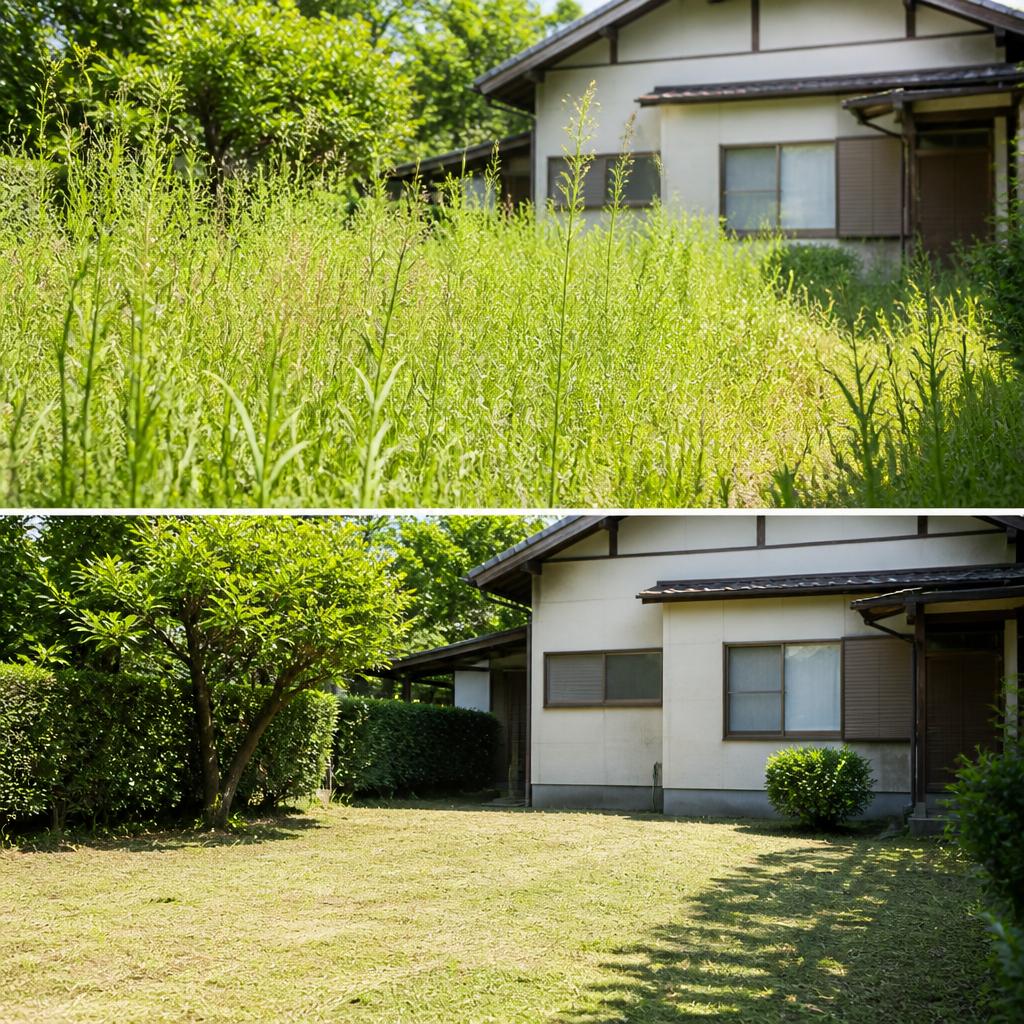 リノア不動産の草刈り管理サービス
