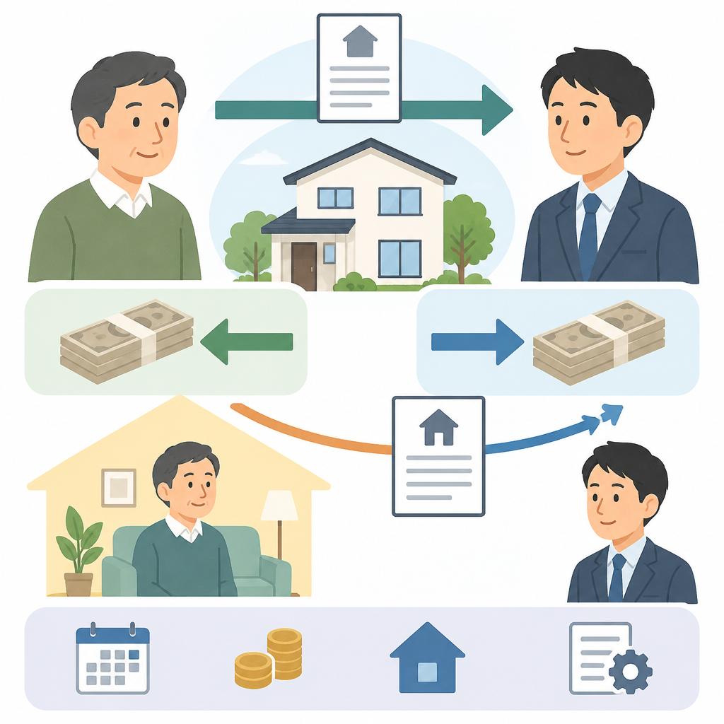 売却後も住み続ける「リースバック」の仕組みをやさしく解説